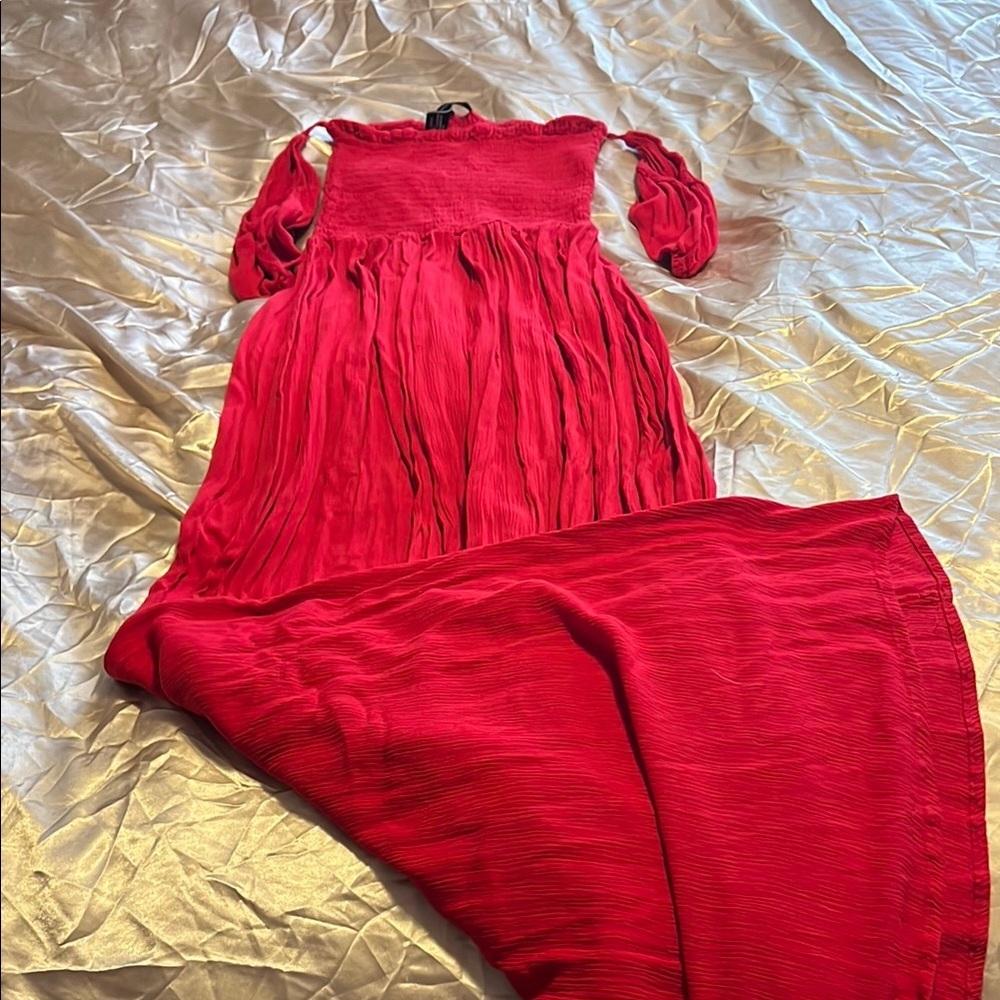 Red Maxi Dress